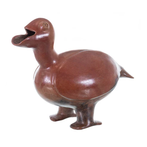 Escultura de cerámica de Colima antigua